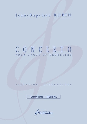 Concerto pour orgue Visuel